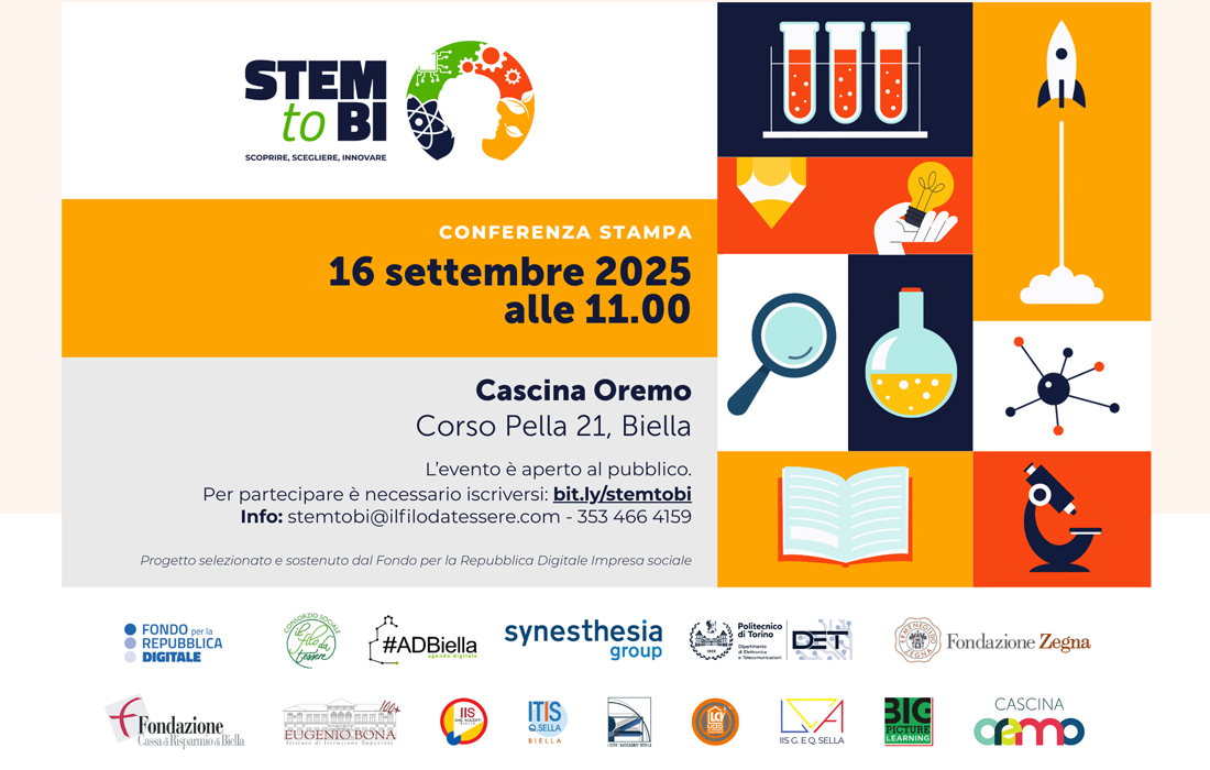 Conferenza stampa di presentazione di STEM to B